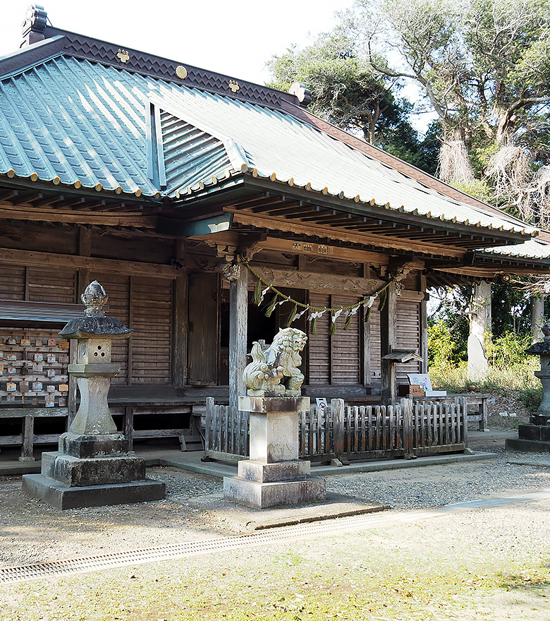 海上八幡宮（千葉県指定有形文化財）｜高田川流域を歩く｜銚子時間。