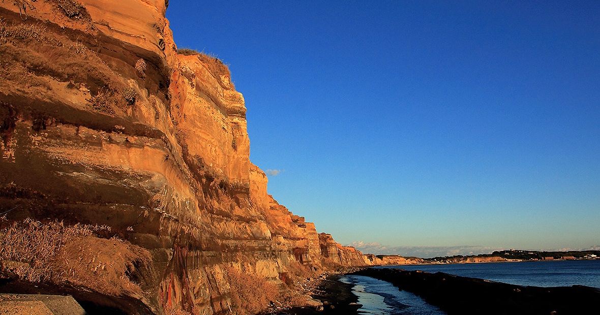 屏風ケ浦の海食崖（国指定名勝及び天然記念物）｜岬の形成｜銚子時間。